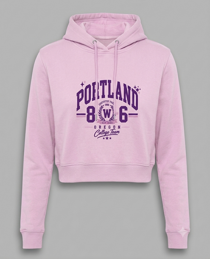 Women's Cropped Hoodie