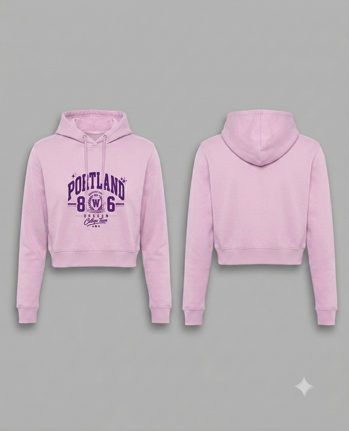 Women's Cropped Hoodie