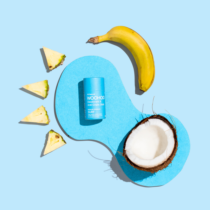 Woohoo Natural Deodorant & Anti-Chafe Stick (Surf) 60g