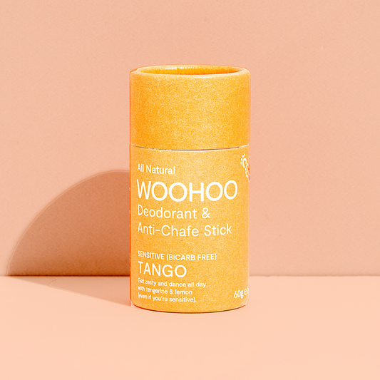 Woohoo Natural Deodorant & Anti-Chafe Stick (Tango) 60g