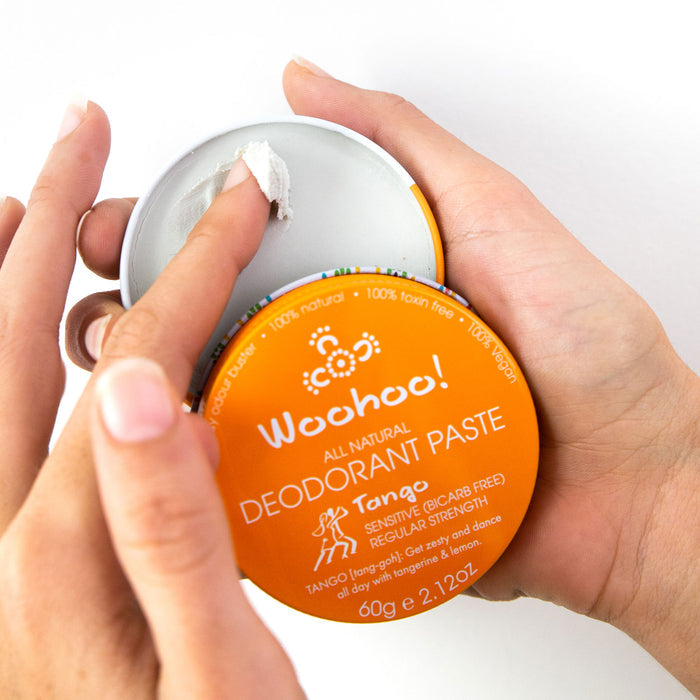 Woohoo Natural Deodorant Paste (Tango) 60g