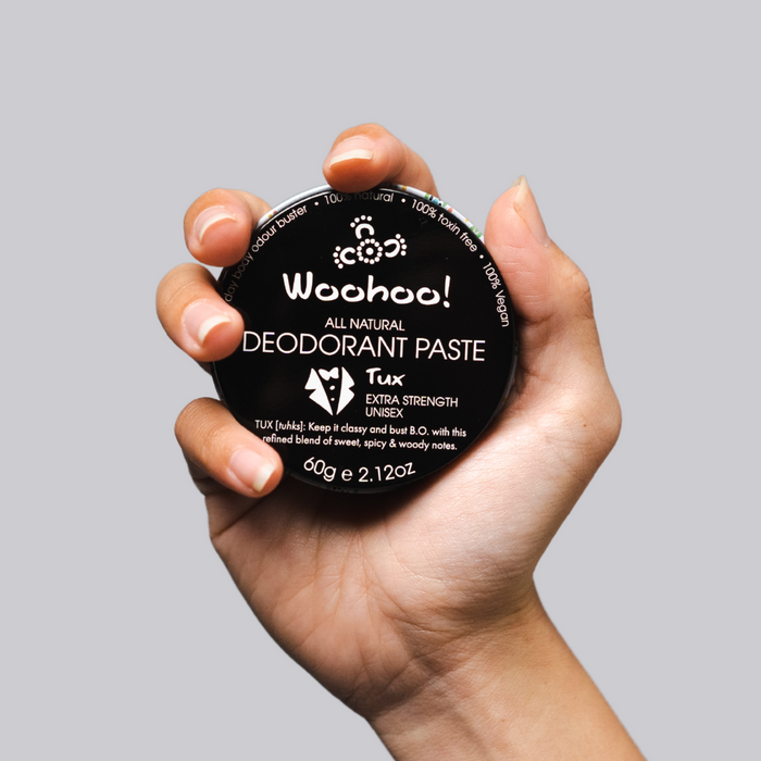 Woohoo Natural Deodorant Paste (Tux) 60g