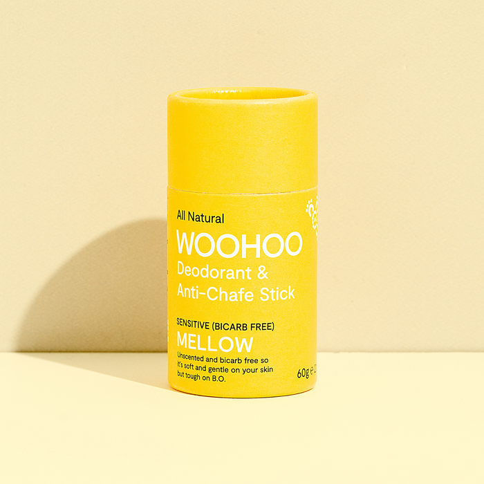 Woohoo Natural Deodorant Stick 60g - Factory 2nds