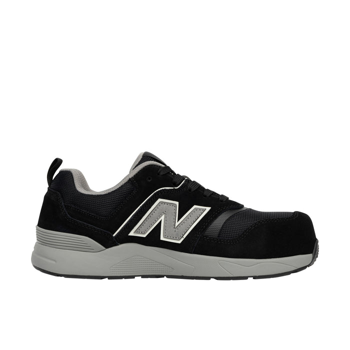 New Balance Work Men's Elite Lite Comp Toe Work Shoe Work Shoes New Balance Black/Grey US 10.5/UK 9.5 2E