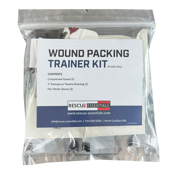 Wound Packing Training Kit, Front