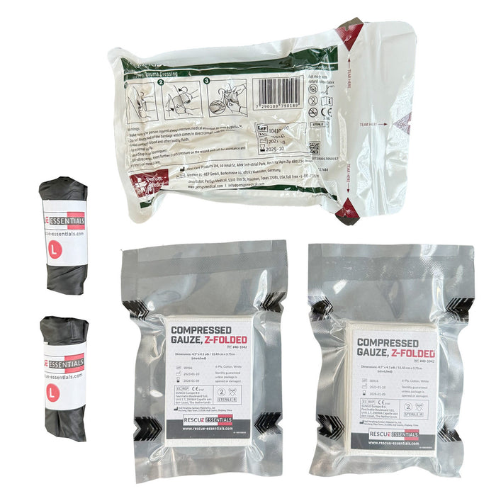 Wound Packing Training Kit, Contents