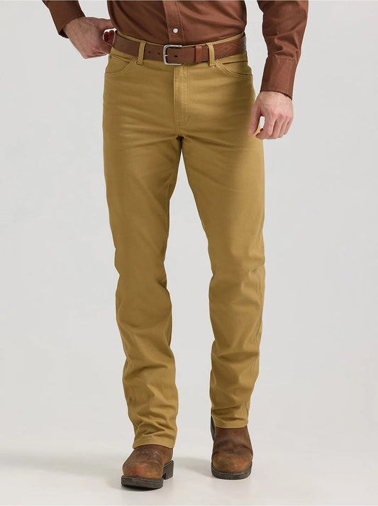Wrangler Men's Tough Comfort Cowboy Cut® Regular Fit Canvas Jean Pants Wrangler
