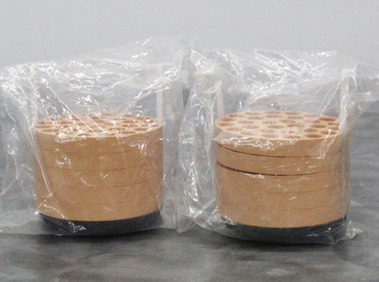 x2 Beckman Coulter 359478 Centrifuge Swing Bucket Rotor Adapters