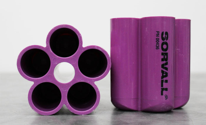 x2 Sorvall 00436 Centrifuge Rotor Adapters 5x50mL Tube Adapters