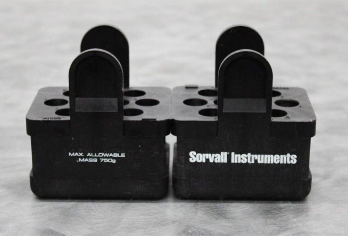 x2 Sorvall 10 x 15mL Centrifuge Swing Bucket Rotor Adapters
