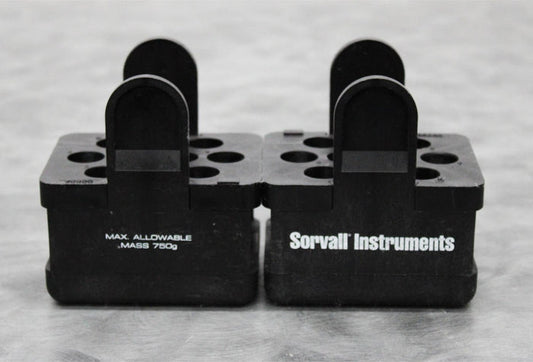 x2 Sorvall 10 x 15mL Centrifuge Swing Bucket Rotor Adapters