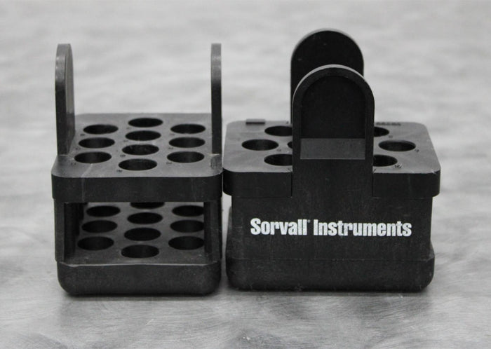 x2 Sorvall 10 x 15mL Centrifuge Swing Bucket Rotor Adapters