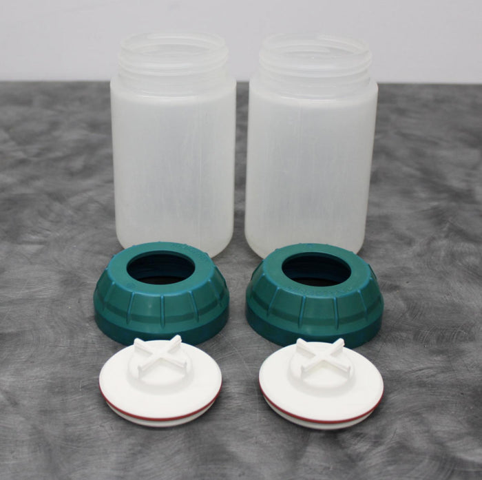 x2 Thermo Scientific Nalgene 1L Super-Speed Centrifuge Bottles w/Sealing Closure