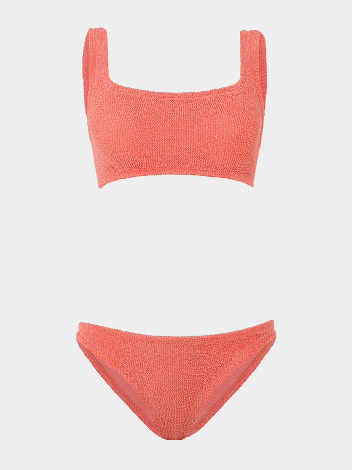Xandra Bikini - Metallic Coral