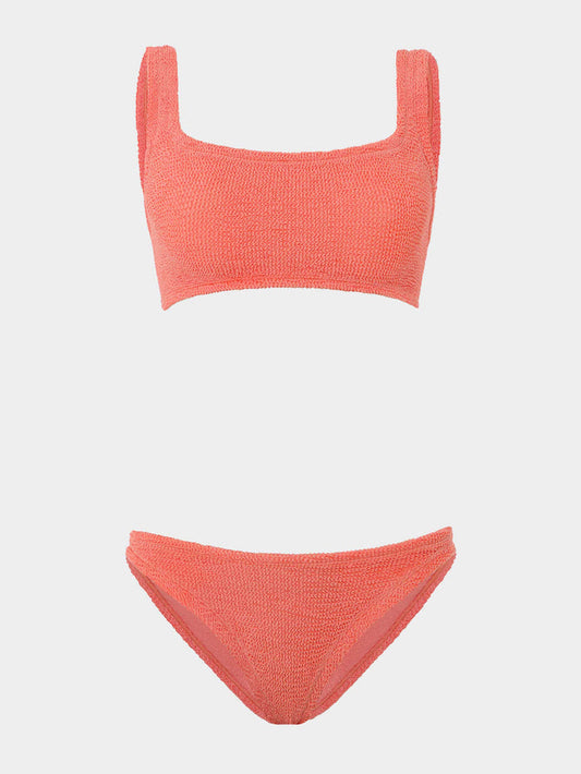 Xandra Bikini - Metallic Coral