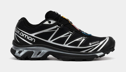 XT-6 GORE-TEX Mens Running Shoes (Black/Silver)