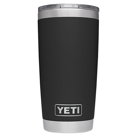 YETI Rambler® 20oz Tumbler with Magslider Lid Coolers & Thermos YETI Black OS